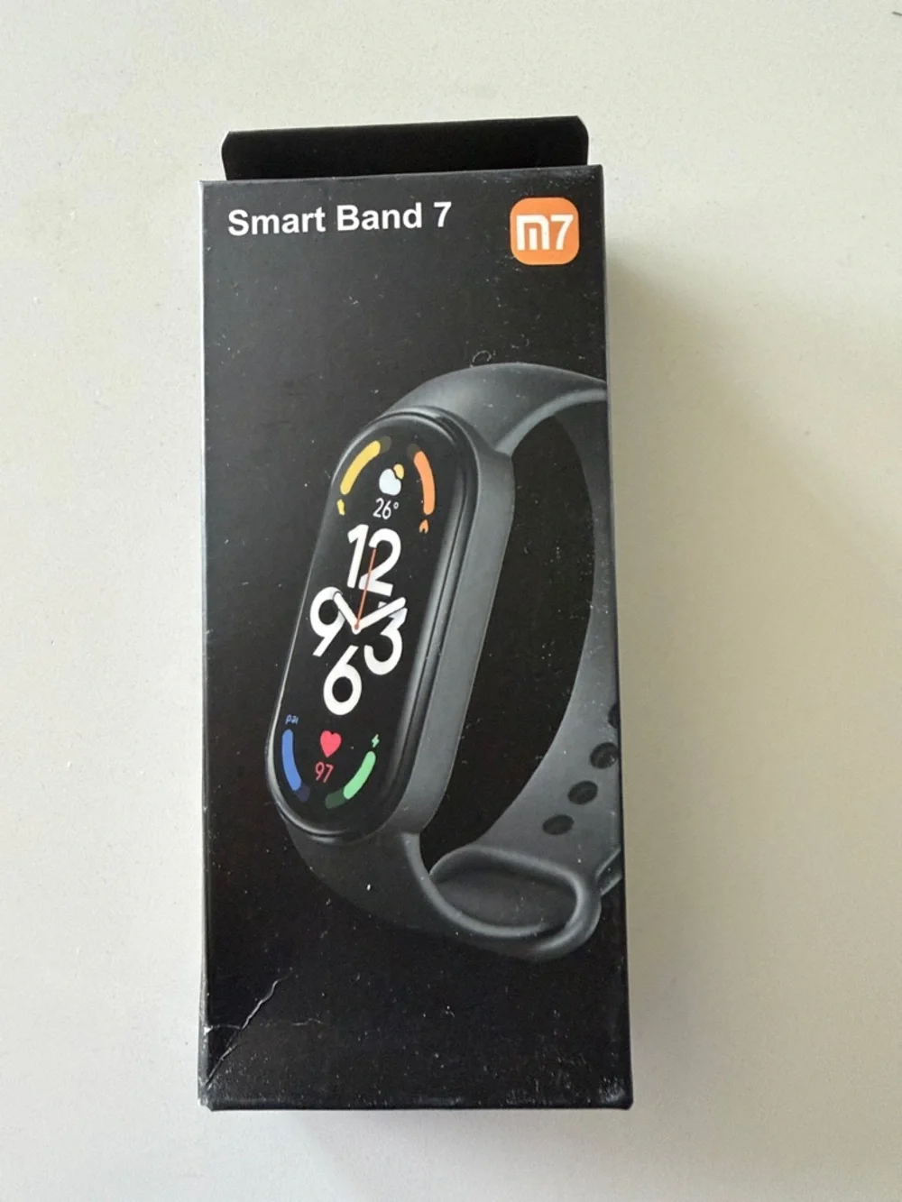 Smart Band 7 Fitness Tracker - Black